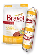 IN STORE AND CURB-SIDE PICK UP ONLY - Bravo - Blends Chicken Chub - Raw Dog Food - 5 lb