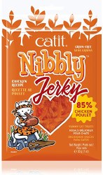 Catit - Cat Treats - Nibbly Jerky - Chicken - 1 oz