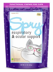 InClover Spry - Respiratory & Ocular Support Soft Chews - Cat Supplement - 60 ct