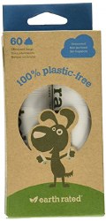 Earth Rated - Poop Bags - Vegetable-based - 60 count