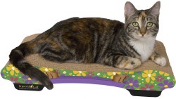 Imperial Cat - Cardboard Scratcher - Bella Sofa - Retro B