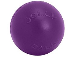 Jolly Pet - Dog Toy - Push-N-Play - Purple - 10"