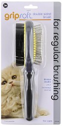 JW - Grip Soft - Double Sided Brush for Cats