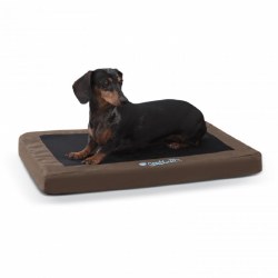 K&H - Comfy n' Dry Indoor/Outdoor Bed - Chocolate - Medium