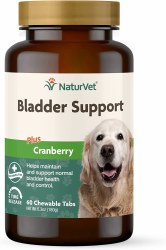 NaturVet - Bladder Support Plus Cranberry for Dogs - Tablets - 60 ct