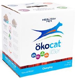Okocat - Natural Wood Clumping Litter - 12lb