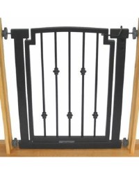 Pets Stop - Emperor Ring Gate - Black - 28-34"