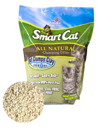 Smart Cat Grass Clumping Litter - 5lb