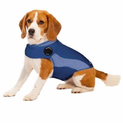 ThunderWorks - ThunderShirt Anxiety Jacket - Blue Polo - Small