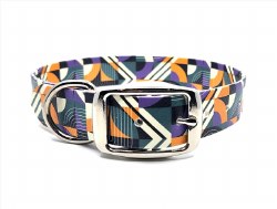 Wilderpup - 3/4" Wide Adjustable Collar - Bacall - 13-16"