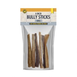 Zenta Pets - Bully Sticks - Small 6" - 6 ct