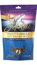 Zignature - Trout Formula - Soft Dog Treats - 4 oz