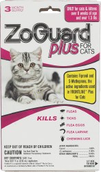 Zoguard Plus - Cat - 3 month