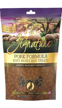 Zignature - Pork Formula - Soft Dog Treats - 4 oz