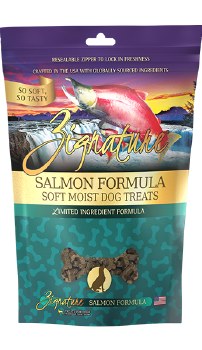 Zignature - Salmon Formula - Soft Dog Treats - 4 oz