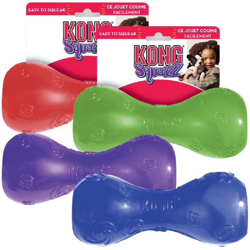 kong squeezz dumbbell medium