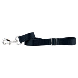 2 Hounds - Nylon Leash - Black 1" Wide - 18"