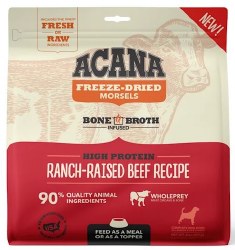 Acana - Freeze-Dried Morsels - Ranch-Raised Beef Recipe - Freeze-Dried Dog Food - 8 oz