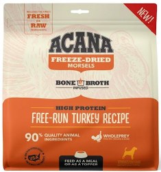 Acana - Freeze-Dried Morsels - Free-Run Turkey Recipe - Freeze-Dried Dog Food - 8 oz