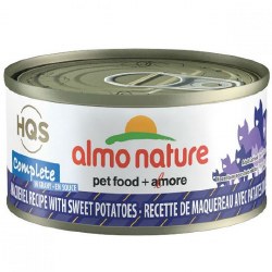 Almo Nature - Mackerel with Sweet Potatoes in Gravy - Canned Cat Food - 2.47 oz