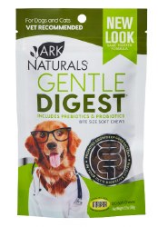Ark Naturals Gentle Digest - Prebiotic & Probiotic Soft Chews - Cat and Dog Supplement - 120 ct