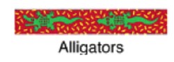 Beastie Bands - Cat Collar - Alligators