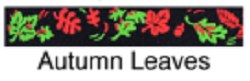 Beastie Bands - Cat Collar - Autumn Leaves