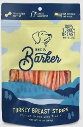 Beg & Barker - Turkey Loin Strips - Dog Treats - 10 oz