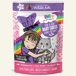 BFF OMG - Babycakes with Tuna & Beef - Pouch Cat Food - 3oz