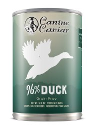 Canine Caviar - 96% Duck - Canned Dog Food - 13 oz