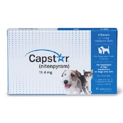 Capstar - 5 to 25 lb Dog and Cat - 6 doses