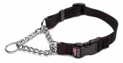 Cetacea - Chain Martingale Collar - Black - Large