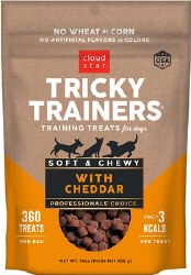 Cloud Star Tricky Trainers - Chewy Cheddar Flavor - Dog Treats - 14 oz