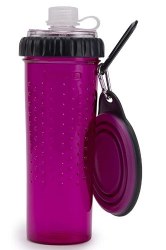 Dexas - Snack Duo with Companion Cup - Fuchsia