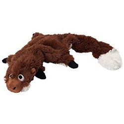 Doggles - Dog Toy - Plush Bottle - Brown Hedgehog