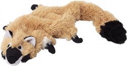 Doggles - Dog Toy - Plush Bottle - Tan Raccoon