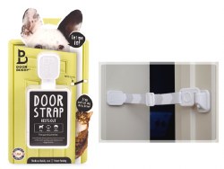 Door Buddy - Gray Chevron - 2 pack