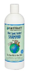 Earthbath - Hot Spot Relief Shampoo - Tea Tree Oil and Aloe Vera - 16 oz