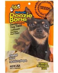 Fido - Dog Treats - Doozie Bones -  Cheese - Mini - 21 pack