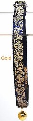 Goli Design - Cat Collar - Flora and Fauna - Gold