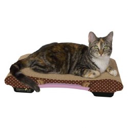 Imperial Cat - Cardboard Scratcher - Bella Sofa - Polka Dots
