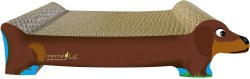 Imperial Cat - Cardboard Scratcher - Brown Dachshund - Small