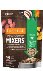 Instinct Raw Boost Mixers - Grass Fed Lamb Recipe - Freeze Dried Dog Food - 5.5 oz