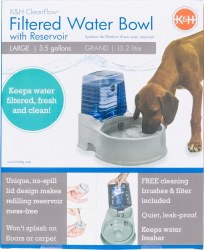 K&H - CleanFlow Fountain with Reservoir - Large