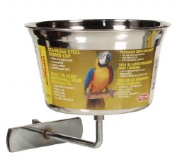 Living World - Stainless Steel Cup for Birds - 32 oz