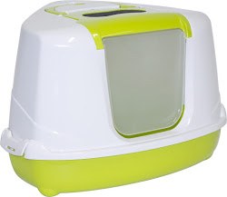 Moderna - Cat Litter Box - Corner Flip - Lemon