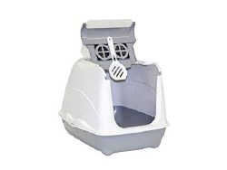 Moderna - Cat Litter Box - Jumbo Flip - Warm Gray
