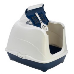 Moderna - Cat Litter Box - Large Flip - Blueberry