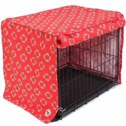 Molly Mutt - Crate Cover - Lady in Red - Small