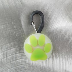 Nite Ize - LED PetLit - Lime Paw